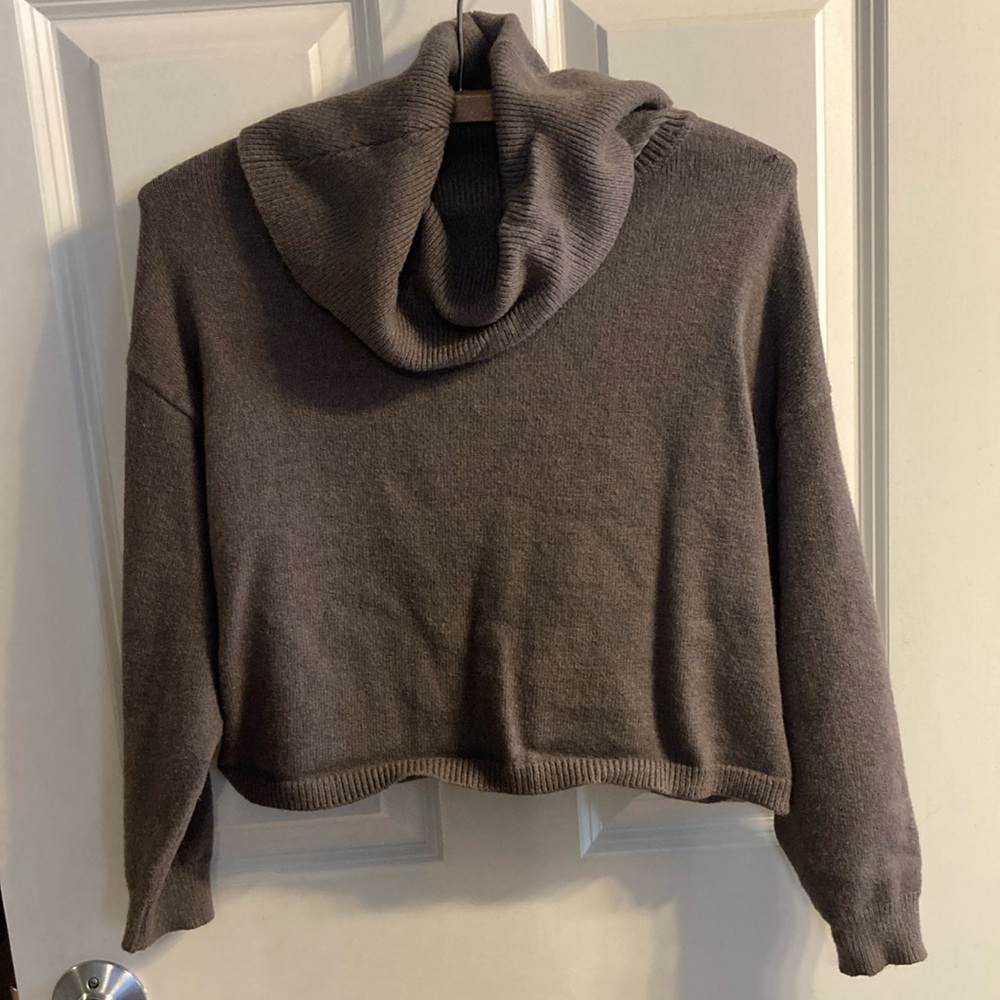 Size Small T.J.Maxx Olive Green Cowl Neck Sweater